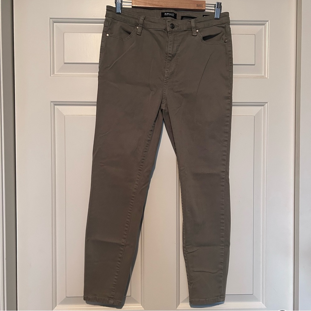 Buffalo David Bitton Olive Green Jeggings